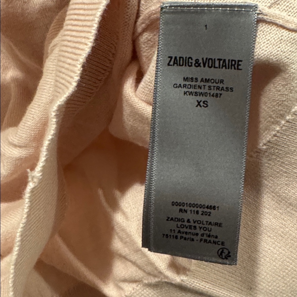 Zadig & Voltaire Amour sweater - Picture 8 of 9